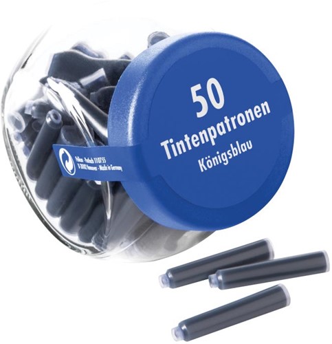 Pelikan inktpatroon 4001, bokaal met 50 stuks