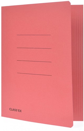 Class'ex chemise de classement cerise, ft 18,2 x 22,5 cm (pour ft cahier)