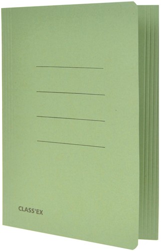 Class'ex chemise de classement vert, ft 18,2 x 22,5 cm (pour ft cahier)