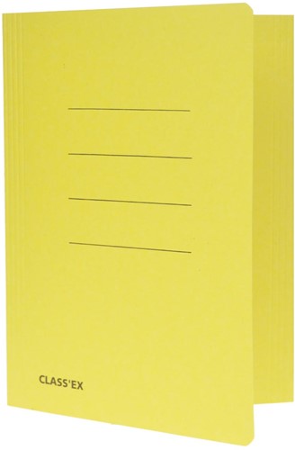 Class'ex chemise de classement jaune, ft 18,2 x 22,5 cm (pour ft cahier)
