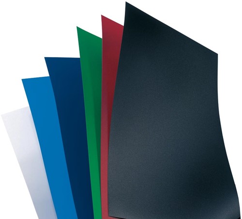 GBC PolyOpaque couvertures, ft A4, PP, 300 micron, paquet de 100 pièces, bleu 100 Stuk