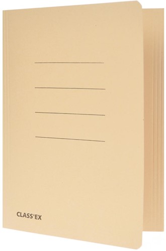 Class'ex chemise de classement chamois, ft 18,2 x 22,5 cm (pour ft cahier)