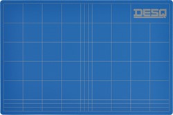 Desq snijmat, 3-laags, blauw, ft 30 x 45 cm 1 Stuk
