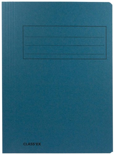 Class'ex chemise de classement, bleu, ft 23,7 x 34,7 cm (pour ft folio)