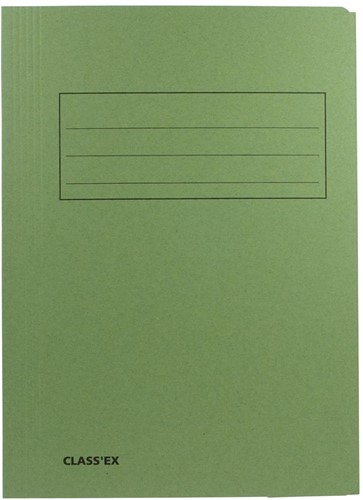 Class'ex chemise de classement, vert, ft 23,7 x 34,7 cm (pour ft folio)