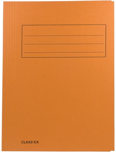 Class'ex chemise de classement, orange, ft 23,7 x 34,7 cm (pour ft folio)