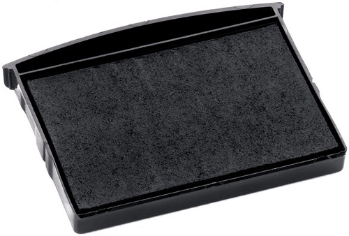 Colop tampon encreur de rechange, pour cachets 2400, 2460, 2600 en 2660, blister de 2 pièces, noir
