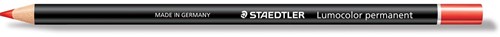 Staedtler crayon Lumocolor permanent glasochrom, rouge