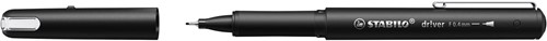 STABILO dr!ver fineliner, fijne punt, zwart