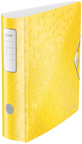 Leitz WOW classeur à levier Active, dos de 8,2 cm, jaune
