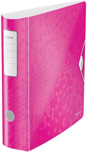 Leitz WOW ordner Active rug van 8,2 cm, roze 1 Stuk