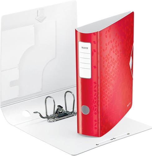 Leitz WOW classeur à levier Active, dos de 8,2 cm, rouge