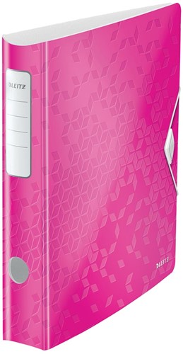 Leitz WOW classeur à levier Active, dos de 6,5 cm, rose