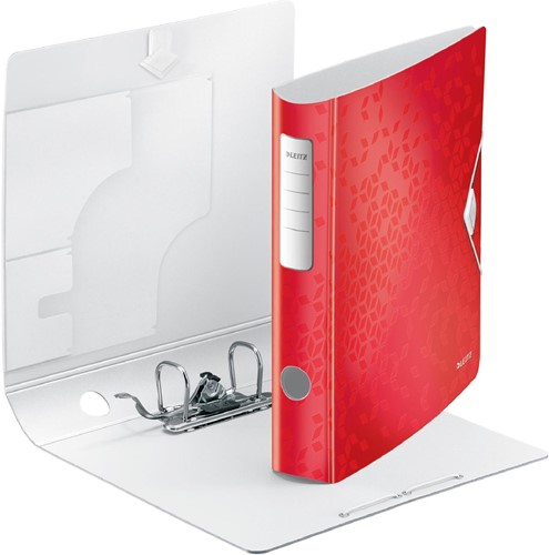 Leitz WOW classeur à levier Active, dos de 6,5 cm, rouge