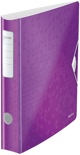 Leitz WOW classeur à levier Active, dos de 6,5 cm, violet