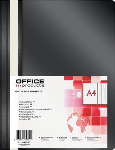 OFFICE products farde à devis, noir