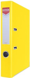 OFFICE products classeur, pour A4, en carton, dos de 5,5 cm, jaune
