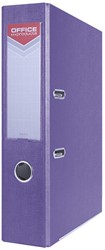 OFFICE products classeur, pour A4, en carton, dos de 7,5 cm, violet