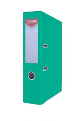 OFFICE products ordner, voor A4, uit karton, rug van 7,5 cm, turquoise