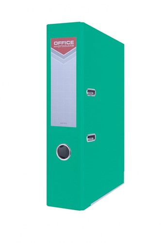 OFFICE products classeur, pour A4, en carton, dos de 7,5 cm, turquoise