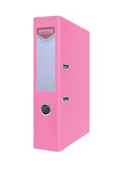 OFFICE products classeur, pour A4, en carton, dos de 7,5 cm, rose