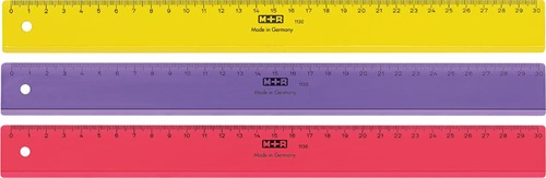 M+R latte, en plastique, en couleurs assorties, 30 cm