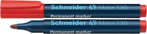 Schneider Marqueur permanent Maxx 130 rouge 1 Stuk