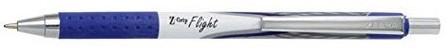 ZEBRA Z-grip Flight roller à encre gel, 1,2 mm , bleu