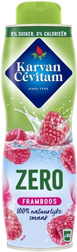 Karvan Cévitam siroop, fles van 60 cl, 0% suiker, framboos