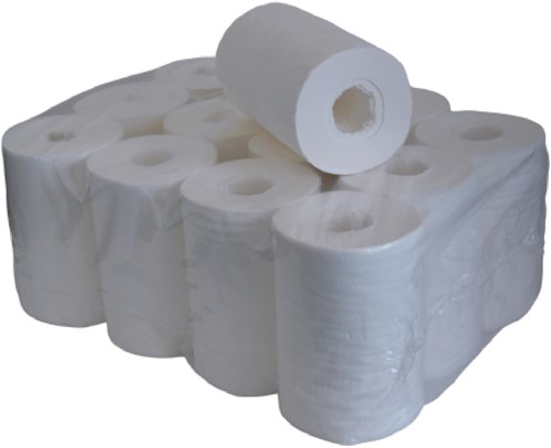 Papier de nettoyage Mini, 1 plis, 120 m, paquet de 12 rouleaux