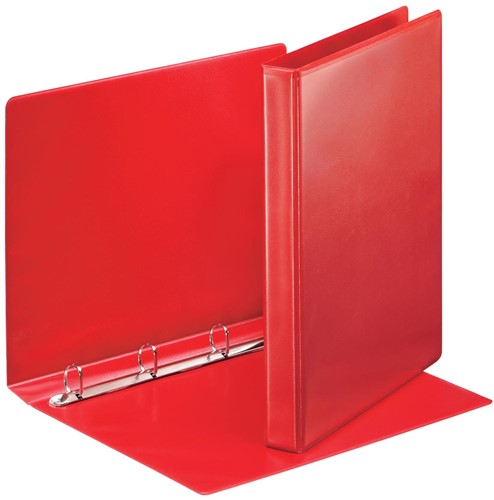 Esselte classeur à anneaux personnalisable, dos de 3,8 cm, 4 anneaux en D de 20 mm, rouge 1 Stuk
