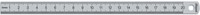 Maped lat Acier graduation double, 20 cm