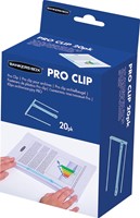 Bankers Box relieur Pro-clip, boîte de 20 pièces, blue clair-3