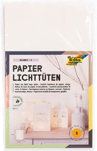 Folia Lichtzak ft 19 x 11,5 x 7 cm, neutraal