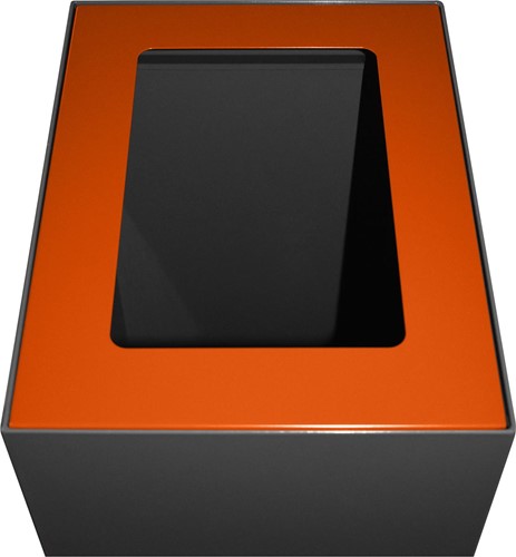 V-Part couvercle pour poubelle modulaire 60 l, orange