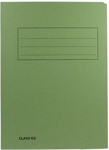 Class'ex chemise de classement, vert, ft 23,7 x 32 cm (pour ft A4)