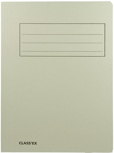Class'ex chemise de classement, gris, ft 23,7 x 32 cm (pour ft A4)