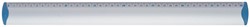 Maped lat uit geanodiseerd aluminium 40 cm 1 Stuk
