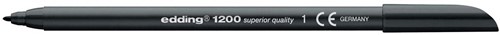 Edding feutre e-1200 noir 1 Stuk