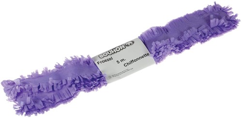Bouhon froezelpapier paars