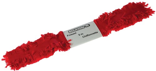 Bouhon froezelpapier rood