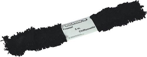 Bouhon froezelpapier zwart
