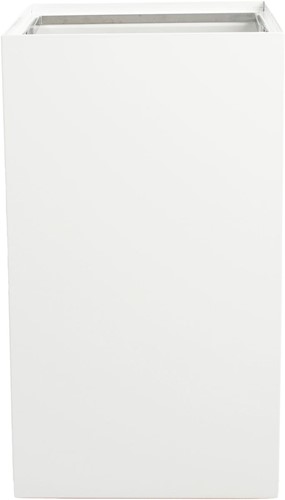 V-part modulaire afvalbak 90 l, wit