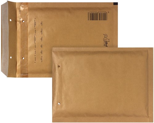 Bong AirPro enveloppes à bulles d'air, ft 150 x 215 mm, avec bande adhésive, boîte de 100 pièces, brun