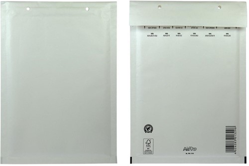 Bong Airpro enveloppes à bulles d'air, ft 175 x 265 mm, avec bande adhésive, boîte de 100 pièces, blanc