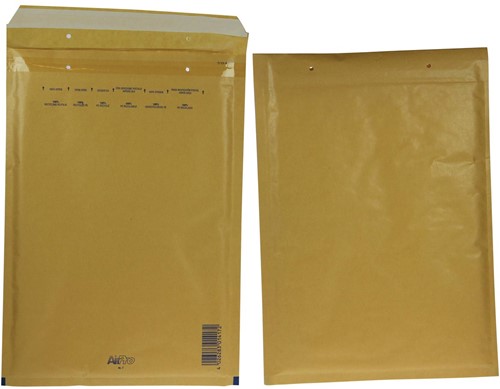 Bong AirPro enveloppes à bulles d'air, ft 230 x 340 mm, avec bande adhésive, boîte de 100 pièces, brun