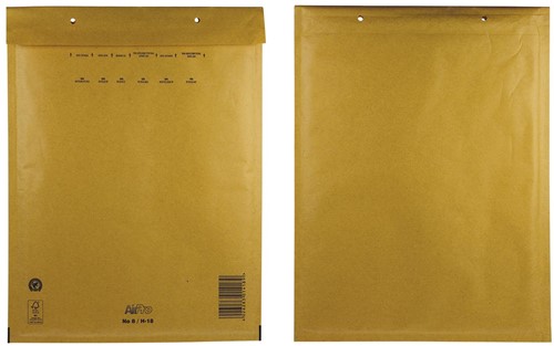 Bong AirPro enveloppes à bulles d'air, ft 270 x 360 mm, avec bande adhésive, boîte de 100 pièces, brun