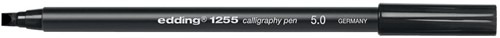 Edding kalligrafiepen e-1255 5,0 mm zwart