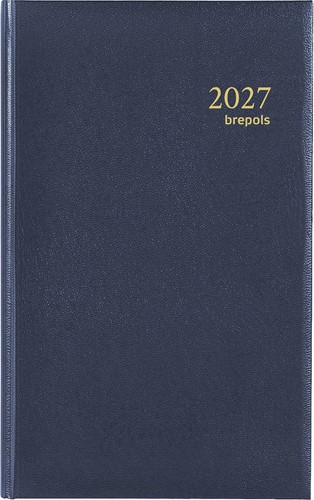 Brepols agenda Brefix Lima 6-talig, blauw, 2027