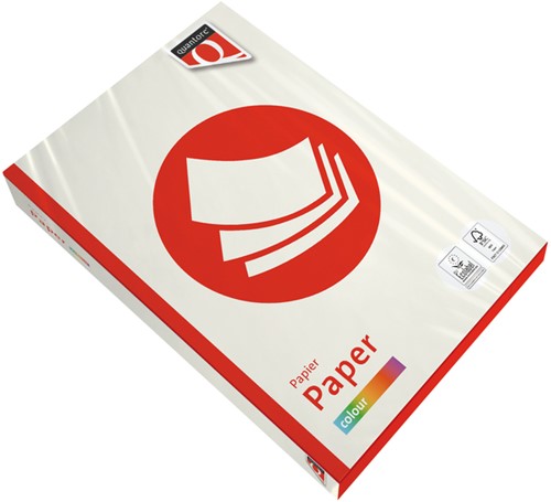 Kopieerpapier Quantore Colour A4 80gr roomwit 500 Vel